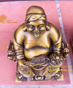 Ông Thần Tài Thổ Địa Cao 25cm Bằng Đồng Hun