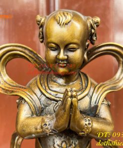 Cặp Thiện Tài Long Nữ Bằng Đồng Hầu Cận Quan Âm