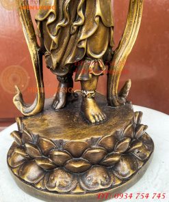 Cặp Thiện Tài Long Nữ Bằng Đồng Hầu Cận Quan Âm