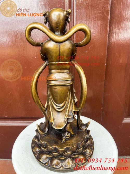 Cặp Thiện Tài Long Nữ Bằng Đồng Hầu Cận Quan Âm