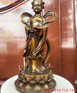 Cặp Thiện Tài Long Nữ Bằng Đồng Hầu Cận Quan Âm