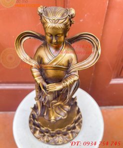 Cặp Thiện Tài Long Nữ Bằng Đồng Hầu Cận Quan Âm