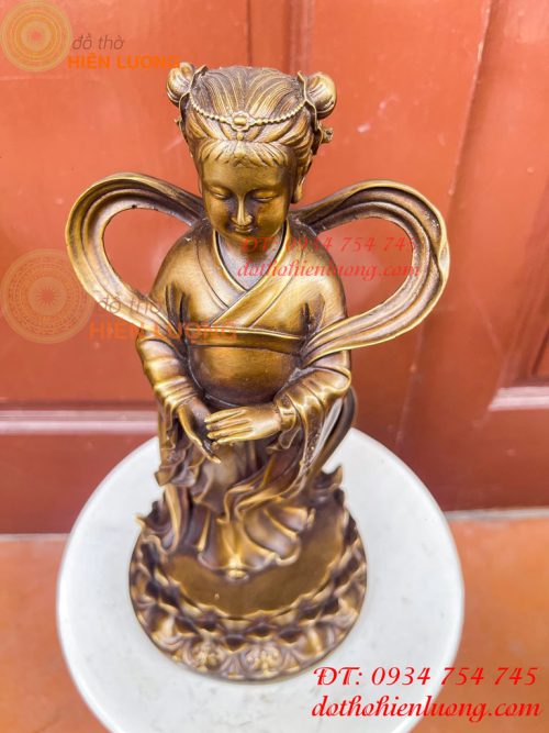 Cặp Thiện Tài Long Nữ Bằng Đồng Hầu Cận Quan Âm