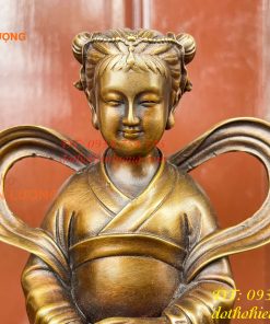 Cặp Thiện Tài Long Nữ Bằng Đồng Hầu Cận Quan Âm