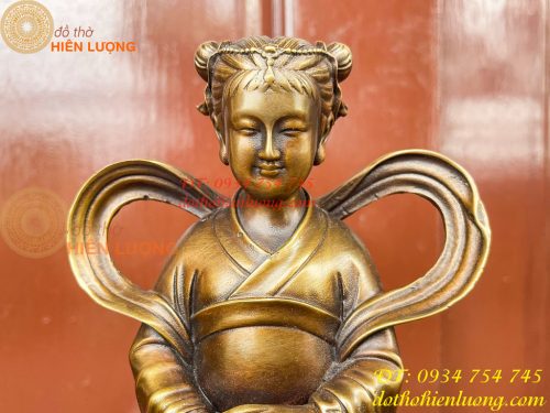 Cặp Thiện Tài Long Nữ Bằng Đồng Hầu Cận Quan Âm
