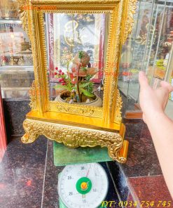 Khung Ảnh Bằng Đồng Dát Vàng Thờ Cúng