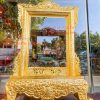 Khung Ảnh Bằng Đồng Dát Vàng Thờ Cúng