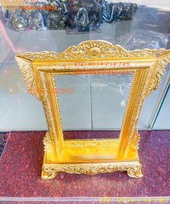 Khung Ảnh Bằng Đồng Dát Vàng Thờ Cúng