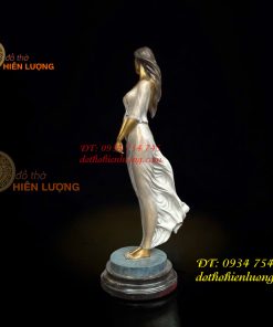 Tượng Thiếu Nữ Nghệ Thuật Bằng Đồng