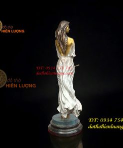 Tượng Thiếu Nữ Nghệ Thuật Bằng Đồng