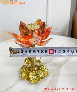 Đèn Hoa Sen Bằng Đồng Trang Trí Decor