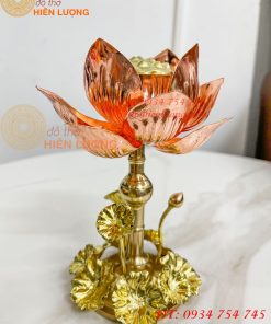 Đèn Hoa Sen Bằng Đồng Trang Trí Decor