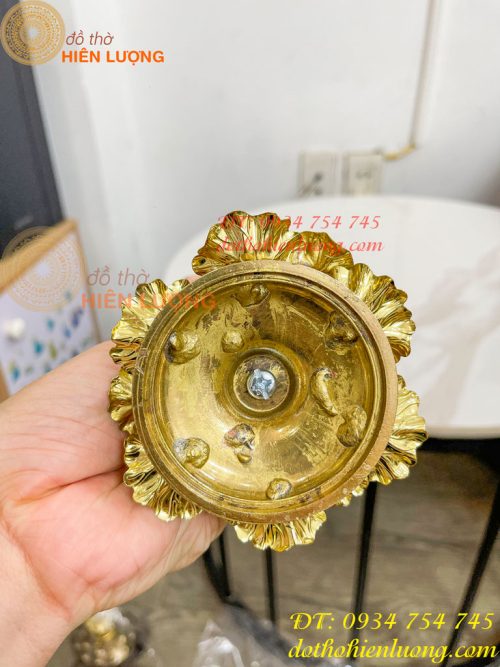 Đèn Hoa Sen Bằng Đồng Trang Trí Decor