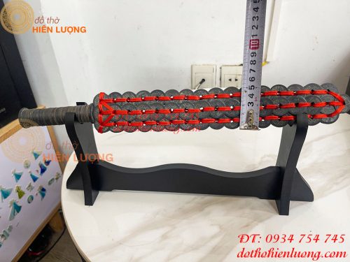 Kiếm Xu Phong Thủy Bằng Đồng Dài 41cm