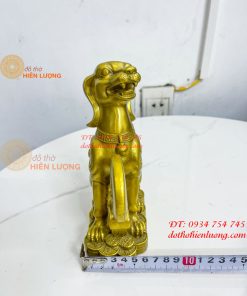 Tượng Chó Chữ Phúc Bằng Đồng Phong Thủy