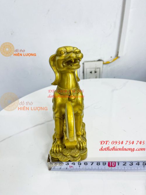 Tượng Chó Chữ Phúc Bằng Đồng Phong Thủy