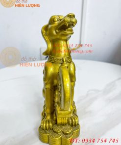 Tượng Chó Chữ Phúc Bằng Đồng Phong Thủy