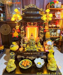 Tổng Hợp Bàn Thờ Thần Tài Đẹp Cao Cấp