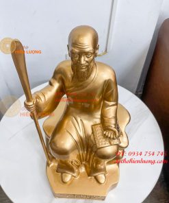 Tượng Lê Hữu Trác Bằng Đồng Cao 42cm