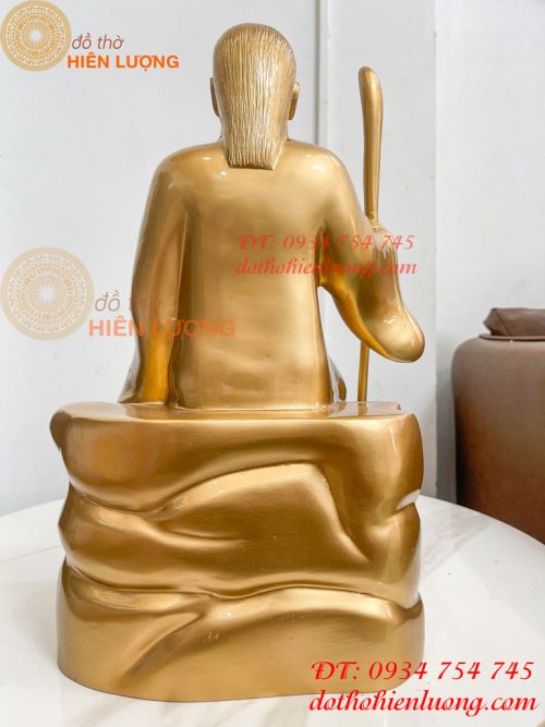 Tượng Lê Hữu Trác Bằng Đồng Cao 42cm