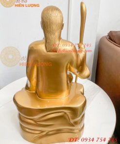 Tượng Lê Hữu Trác Bằng Đồng Cao 42cm