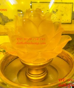 Đôi Đèn Bằng Đồng Pháp Lam Cao 95cm