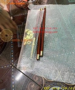 Gậy Tích Trượng Thân Gỗ Hương Đỏ