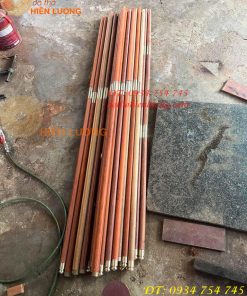 Gậy Tích Trượng Thân Gỗ Hương Đỏ