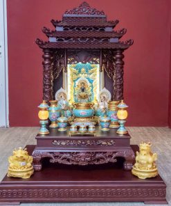 Tổng Hợp Bàn Thờ Thần Tài Đẹp Cao Cấp