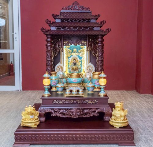 Tổng Hợp Bàn Thờ Thần Tài Đẹp Cao Cấp