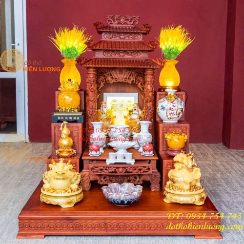 Tổng Hợp Bàn Thờ Thần Tài Đẹp Cao Cấp