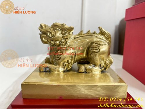 Đúc Ấn Nghê Cổ Bằng Đồng Theo Yêu Cầu