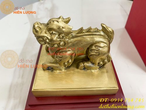 Đúc Ấn Nghê Cổ Bằng Đồng Theo Yêu Cầu