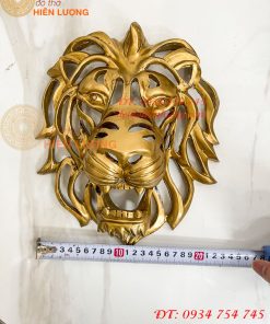 Đầu Sư Tử Bằng Nhựa Gắn Tường Dài 29cm