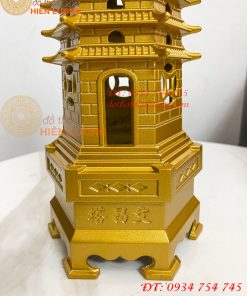 Tháp Văn Xương Cao 50cm 13 Tầng Bằng Đồng Phong Thủy