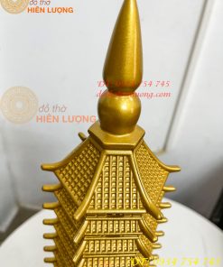 Tháp Văn Xương Cao 50cm 13 Tầng Bằng Đồng Phong Thủy