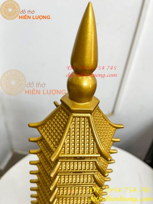 Tháp Văn Xương Cao 50cm 13 Tầng Bằng Đồng Phong Thủy