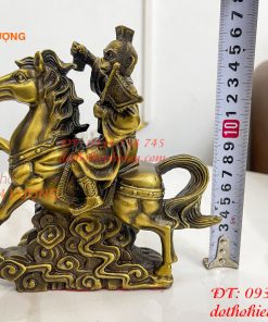 Tượng Mã Phong Hầu Cao 17cm Bằng Đồng Phong Thủy
