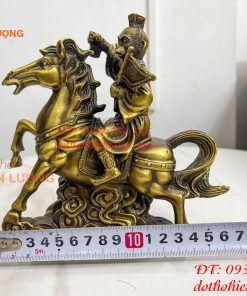 Tượng Mã Phong Hầu Cao 17cm Bằng Đồng Phong Thủy