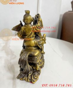 Tượng Mã Phong Hầu Cao 17cm Bằng Đồng Phong Thủy