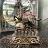 Tượng Ngựa Bằng Đồng Đỏ Khảm Ngũ Sắc