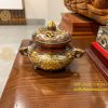 Lư Xông Trầm Bằng Đồng Khảm Tam Khí