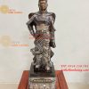 Tượng Nữ Tướng Lê Chân Khảm Ngũ Sắc