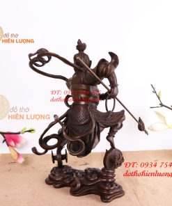 Tượng Natra Bằng Đồng Cao 60cm Màu Hun
