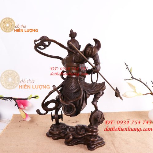 Tượng Natra Bằng Đồng Cao 60cm Màu Hun
