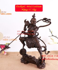Tượng Natra Bằng Đồng Cao 60cm Màu Hun