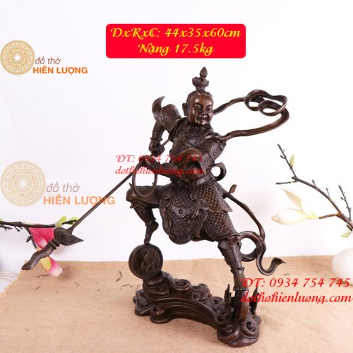 Tượng Natra Bằng Đồng Cao 60cm Màu Hun