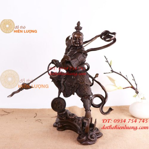 Tượng Natra Bằng Đồng Cao 60cm Màu Hun