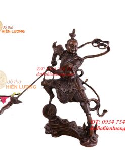 Tượng Natra Bằng Đồng Cao 49cm Màu Hun