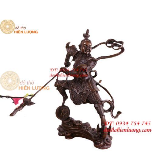 Tượng Natra Bằng Đồng Cao 49cm Màu Hun